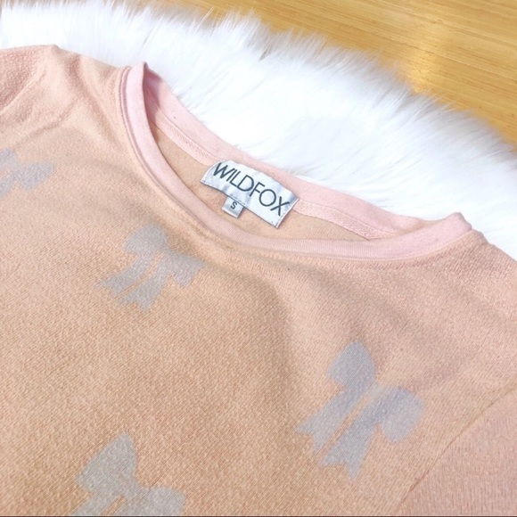 Wildfox Baby Bow Sweatshirt 🎁 Small - Picture 3 of 7